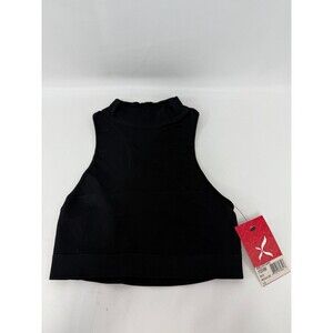 Capezio The Dancemaker Women's Seamless Ribbed Crop Top Dance Wear NWT Med/L